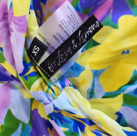 New!‎ For Love and Lemons Daffodil One Piece swimsuit - Picture 14 of 16